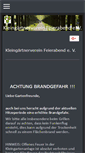 Mobile Screenshot of kgv-feierabend-hannover.de